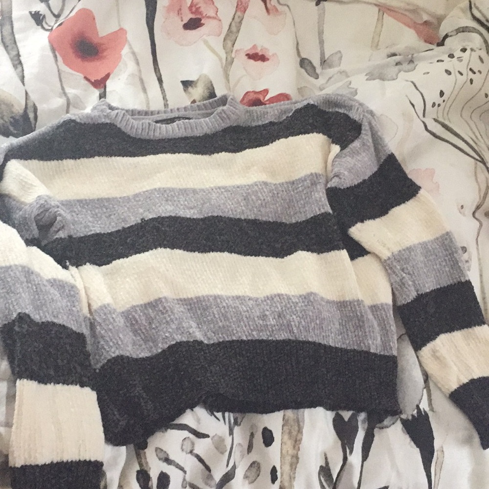 Velvety sweater